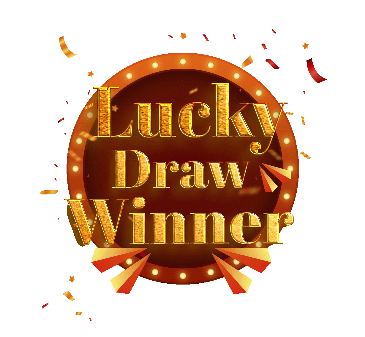 Lucky Draw Winner - Sweepstake