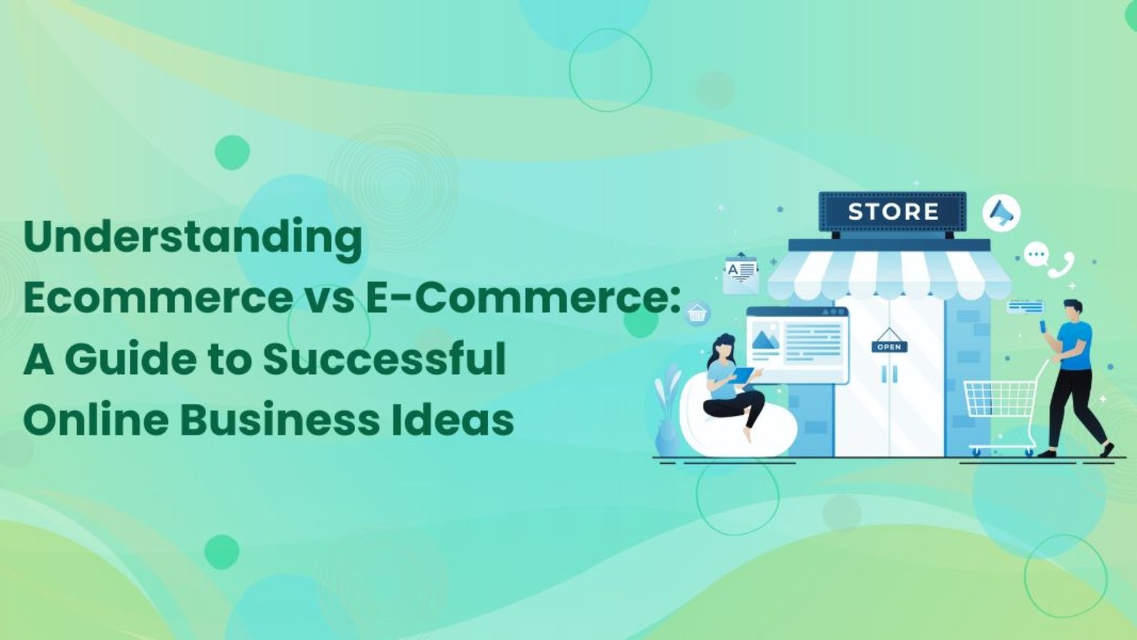 Understanding Ecommerce vs E-Commerce